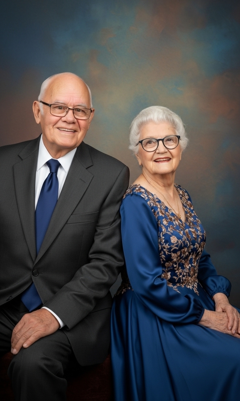 Finished Fine Art couple portrait